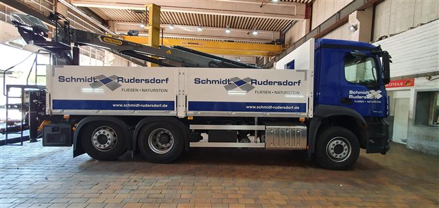 Schmidt Rudersdorf Baustoff-LKW
