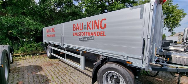 Bauking Baustoffhandel LKW