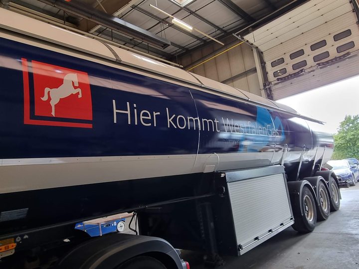 Westfalen Tankauflieger